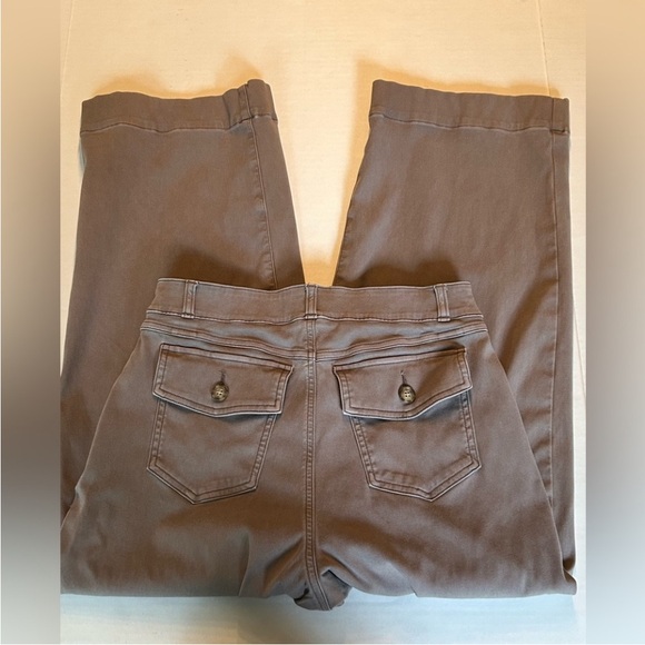 SPANX STRETCH TWILL CROPPED WIDE LEG PANT 💋 - Picture 7 of 12